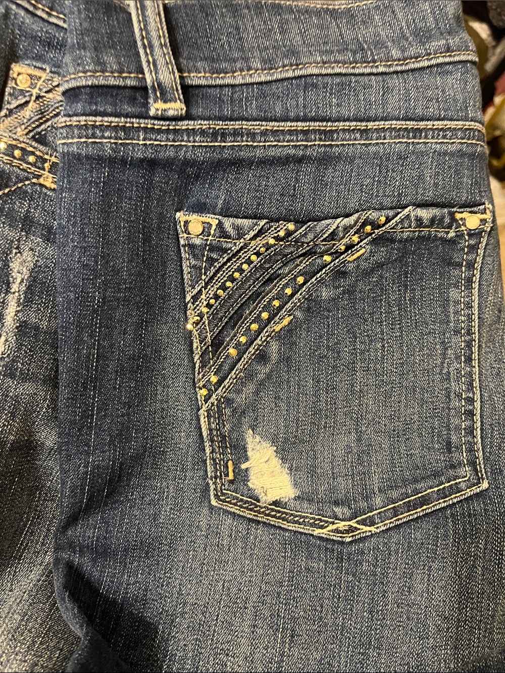 White House Black Market Noir Slim Ankle Jeans 10R